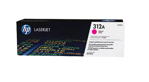 HP 312A Magenta Toner Cartridge Compatible Printers