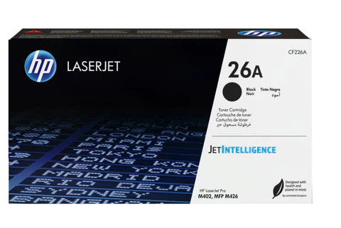 HP 26A Toner Cartridge Compatible Printers (IP)