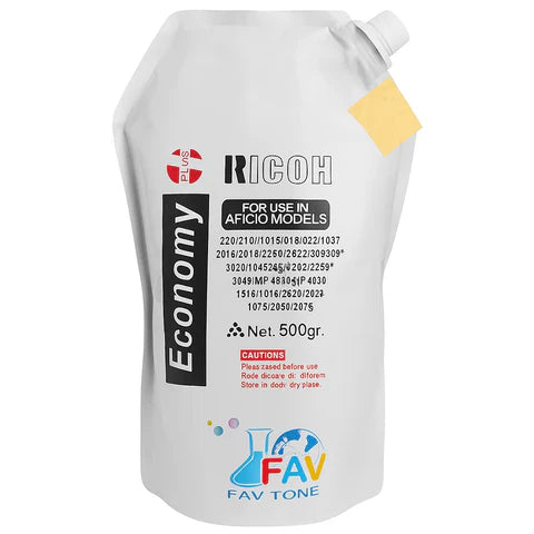 FAV Tone Economy Toner Refill – Compatible with Ricoh A FAV-500