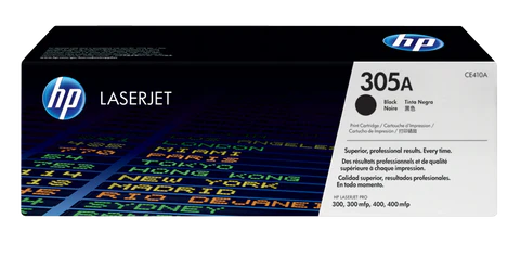 HP 305A Black Toner Cartridge Compatible Printers
